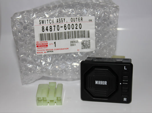 70 Steel Dash Mirror Switch Kit